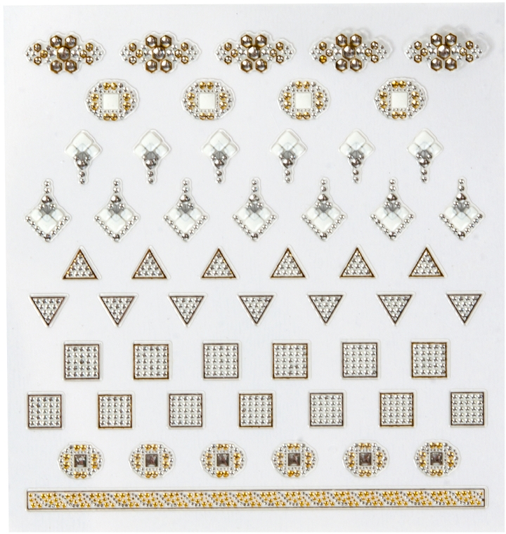 Naklejki na paznokcie - Peggy Sage Decorative Nail Stickers Jewels