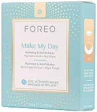 Kup PRZECENA! Oczyszczająco-nawilżająca maseczka do twarzy - Foreo Ufo Make My Day Mask *