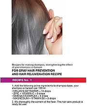 Aktywator melaniny do włosów i skóry głowy - Pharma Group Laboratories Handmade — Zdjęcie N3