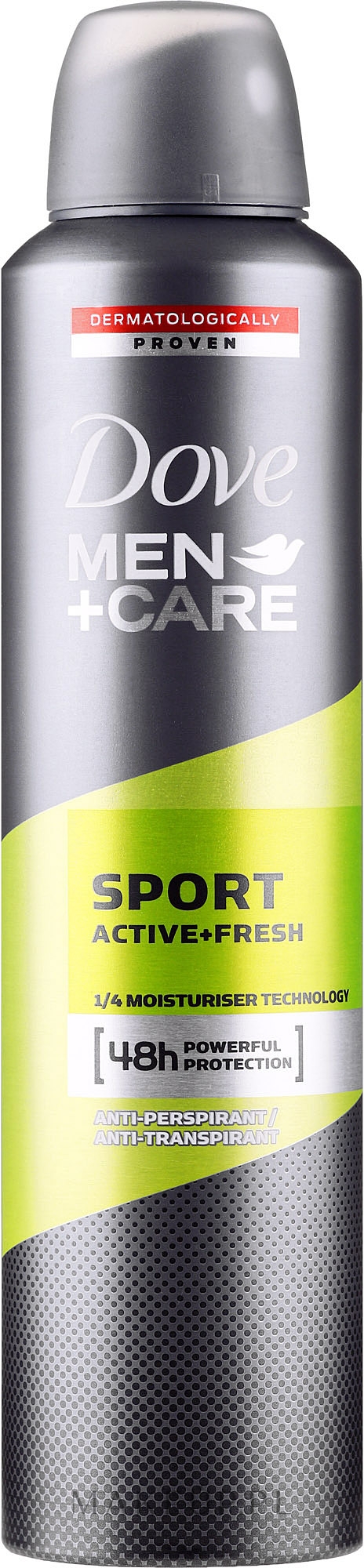 Antyperspirant w sprayu dla mężczyzn - Dove Men+Care Sport Active+Fresh — Zdjęcie 250 ml