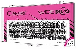 Kup Sztuczne rzęsy, 16 mm - Clavier Wide DU2O Eyelashes