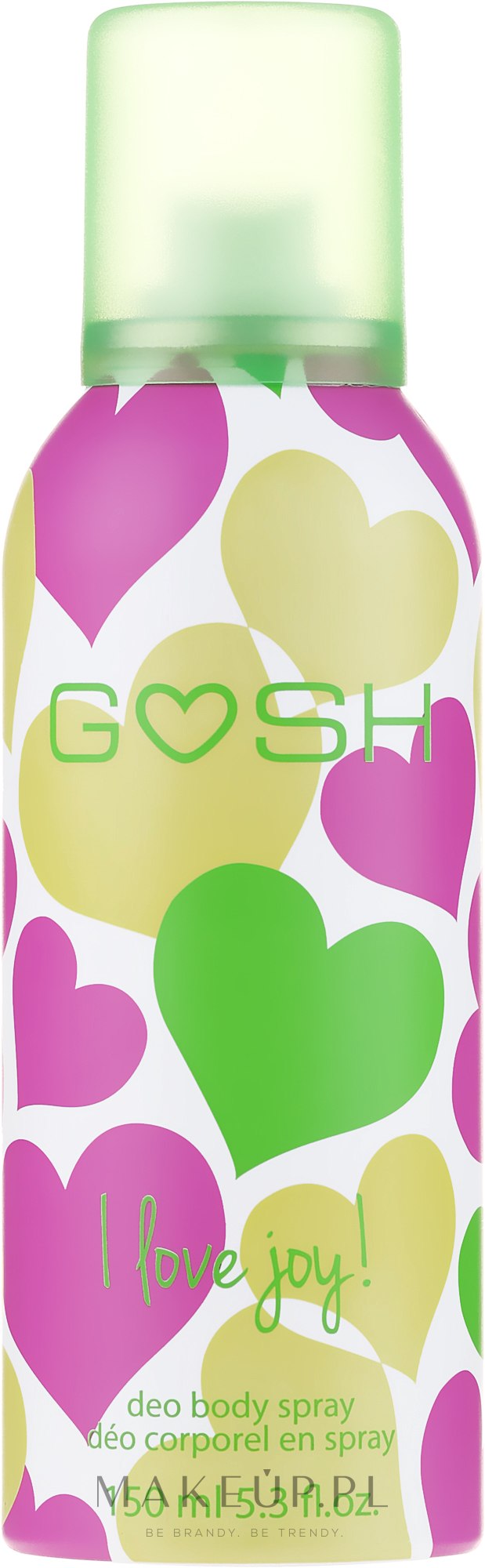 Dezodorant w sprayu - Gosh Copenhagen I Love Joy Deo Body Spray — Zdjęcie 150 ml