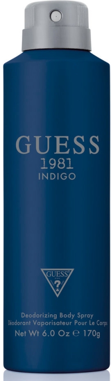 Guess 1981 Indigo For Men - Perfumowany dezodorant w sprayu — Zdjęcie N1