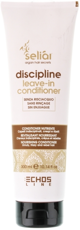Odżywka bez spłukiwania do włosów suchych - Echosline Seliar Discipline Leave-In Conditioner — Zdjęcie N1