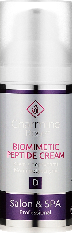 Krem z peptydami biomimetycznymi do twarzy - Charmine Rose Salon & SPA Professional Biomimetic Peptide Cream — Zdjęcie N1