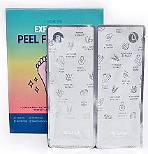 Maska-peeling do stóp - Dearboo Home Spa Exfoliate & Peel Foot Mask — Zdjęcie N2