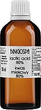 Kwas mlekowy 80% - BingoSpa Lactic Acid — Zdjęcie N3