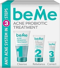 Zestaw - BeMe 1+2+3 (cl/gel 150 ml + f/cr 50 ml + con 15 ml) — Zdjęcie N1