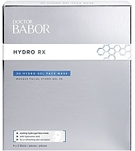 Hydrożelowa maseczka do twarzy - Babor Doctor Babor Hydro RX 3D Hydro Gel Face Mask — Zdjęcie N1