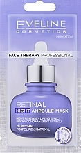 Ampułka z kremem do twarzy na noc - Eveline Face Therapy Retinal Night Ampoule-Mask — Zdjęcie N1