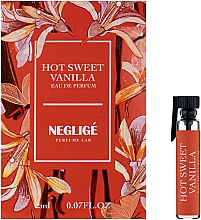 Neglige Hot Sweet Vanilla - Woda perfumowana (próbka) — Zdjęcie N1