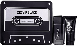 Kup Carolina Herrera 212 Vip Black - Zestaw w pudełku Kaseta (edp 100 ml + sh/gel 100 ml)