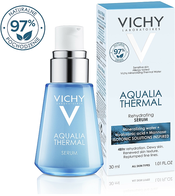 Nawilżające serum do twarzy - Vichy Aqualia Thermal Rehydrating Serum — Zdjęcie N4