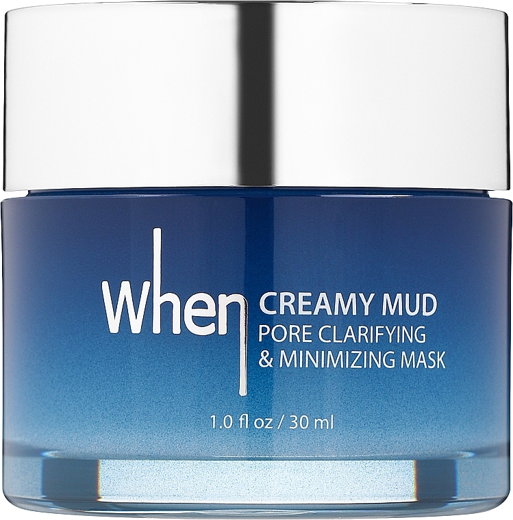 Nawilżająca maseczka do twarzy - When Creamy Mud Pore Clarifying & Minimizing Mask — Zdjęcie N1