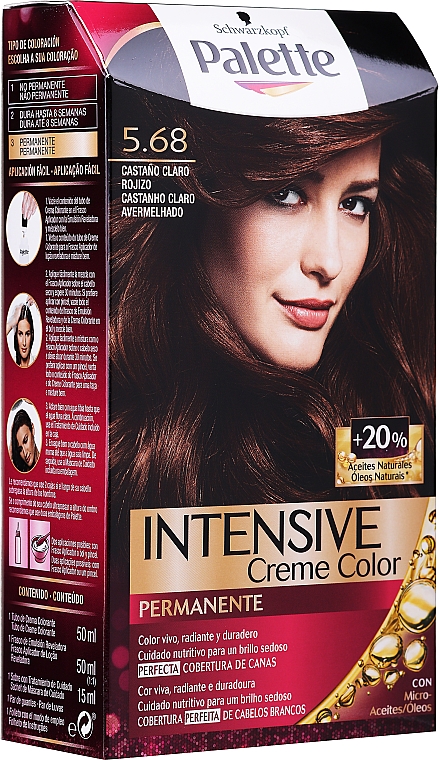 Krem koloryzujący do włosów - Palette Intensive Color Creme Permanente — Zdjęcie N1