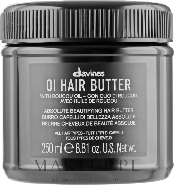 Odżywcze masło do wszystkich rodzajów włosów - Davines OI Hair Butter — Zdjęcie 250 ml