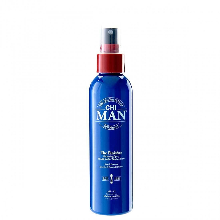 Spray do stylizacji włosów dla mężczyzn - CHI Man The Finisher Grooming Spray — фото N1