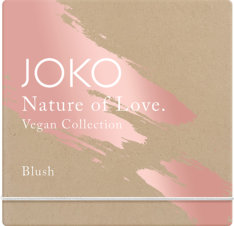 Róż - JOKO Nature of Love Vegan Collection Blush — Zdjęcie N1