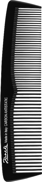 Grzebień kieszonkowy - Janeke Carbon Line Pocket Comb 813 Antistatic — Zdjęcie N1