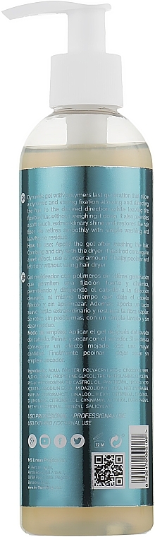 Ekstra mocny żel do stylizacji włosów - KV-1 Final Touch Dynamic Extra Strong Gel — Zdjęcie N2