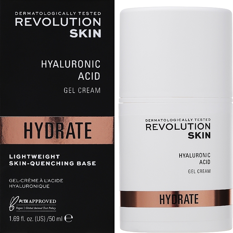 Lekki żel-krem do twarzy - Revolution Skin Hydrate Gel-Cream — Zdjęcie N2