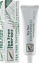 Pasta do zębów z olejkiem z drzewa herbacianego i sodą oczyszczoną - Tea Tree Therapy Toothpaste With Baking Soda — Zdjęcie N2