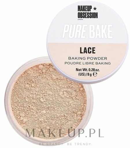 Puder do twarzy - Makeup Obsession Pure Bake Baking Powder — Zdjęcie Lace