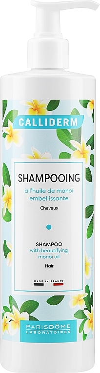 Szampon do włosów z olejkiem monoi - Calliderm Monoi Shampoo — Zdjęcie N1