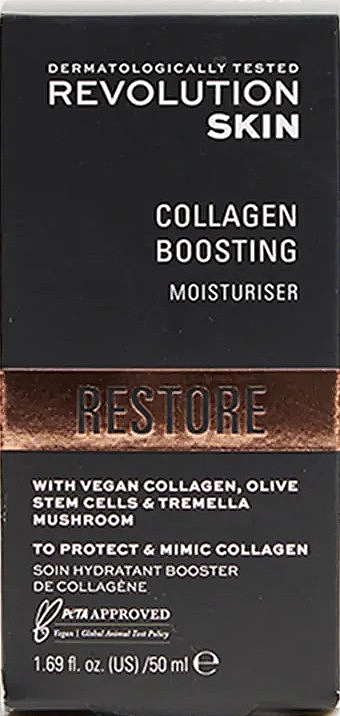Kolagenowy krem nawilżający - Revolution Skin Restore Collagen Boosting Moisturiser — Zdjęcie N4