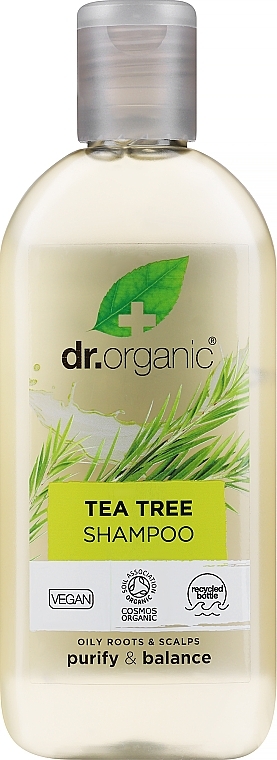 Szampon do włosów Drzewo herbaciane - Dr Organic Tea Tree Shampoo