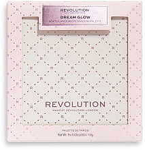 Paleta cieni do powiek - Makeup Revolution Soft Glamour Mini Eyeshadow Palette Dream Glow — Zdjęcie N5