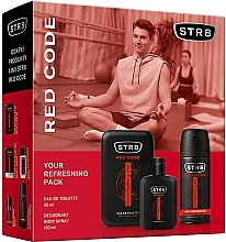 STR8 Red Code - Zestaw (edt 50 ml + deo 150 ml) — Zdjęcie N1