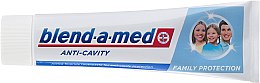 Familijna pasta przeciwpróchnicza do zębów - Blend-a-med Anti-Cavity Family Protect Toothpaste — Zdjęcie N2
