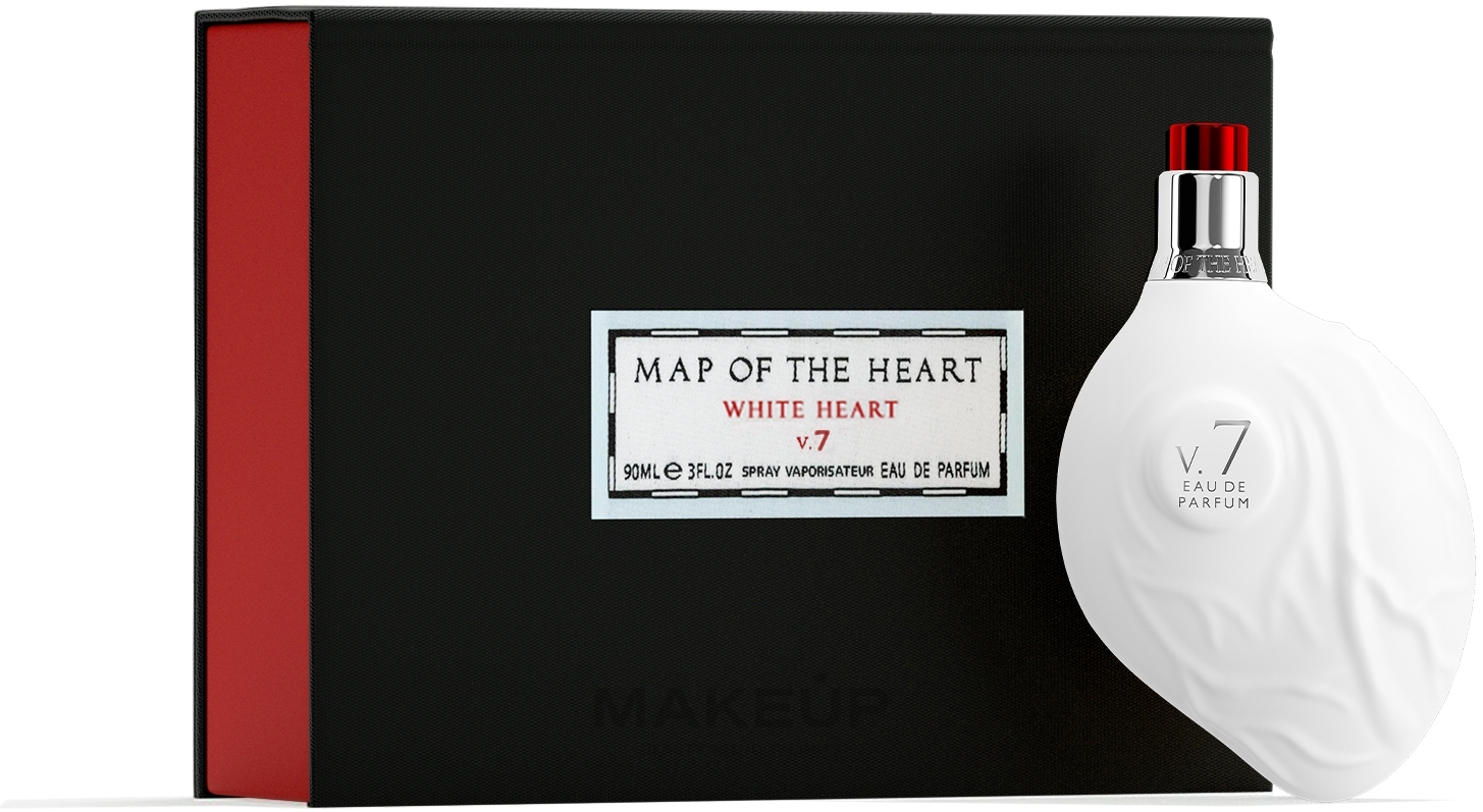Map Of The Heart White Heart V.7 - Woda perfumowana — Zdjęcie 90 ml