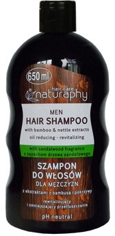 Szampon do włosów dla mężczyzn z ekstraktem z bambusa i pokrzywy - Naturaphy Bamboo & Nettle Extracts Man Shampoo — Zdjęcie N1