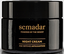 Krem przeciwstarzeniowy na noc - Semadar Age Defense Astaxanthin Night Cream — Zdjęcie N1