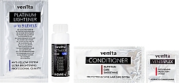 Rozjaśniacz do włosów o 9 tonów - Venita Plex Platinum Lightener — Zdjęcie N2