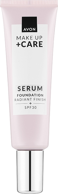 Podkład-serum 3 w 1 - Avon Make Up + Care Serum Foundation Radiant Finish SPF 30 — Zdjęcie N1