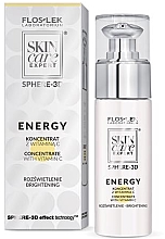 Zestaw - Floslek Skin Care Expert Energy (cream 10,5 g + serum 30 ml) — Zdjęcie N3