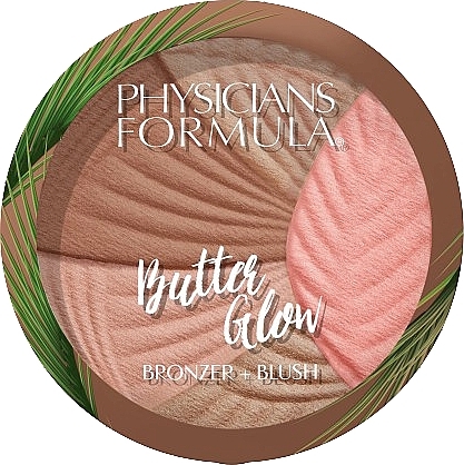 Paleta do konturowania twarzy - Physicians Formula Butter Glow Bronzer + Blush Healthy Glow — Zdjęcie N1