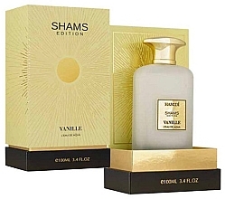 Hamidi Shams Edition Vanilla L'eau De Aqua - Woda perfumowana — Zdjęcie N2