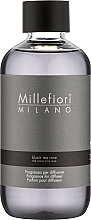 Kup Wypełnienie dyfuzora zapachowego Black Tea Rose - Millefiori Milano Natural Diffuser Refill