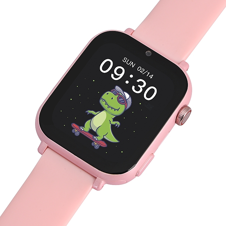 Smartwatch dla dzieci, różowy - Garett Smartwatch Kids N!ce Pro 4G — Zdjęcie N3