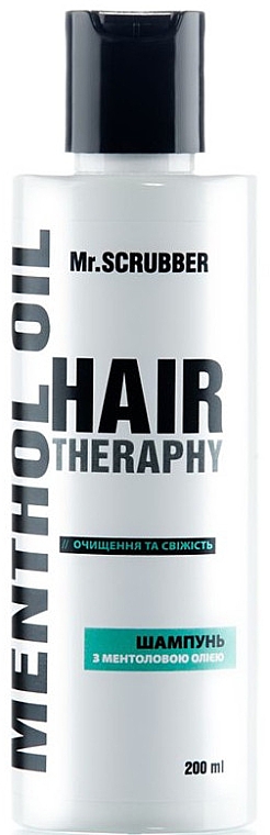 Szampon do włosów oczyszczanie i świeżość - Mr.Scrubber Hair Theraphy Menthol Oil — Zdjęcie N1