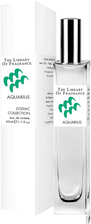 Demeter Fragrance The Library Of Fragrance Zodiac Collection Aquarius - Woda toaletowa — Zdjęcie N1