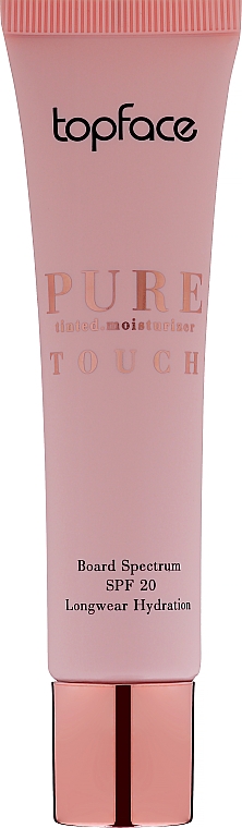 Podkład do twarzy - TopFace Pure Touch Tinted Moisturizer
