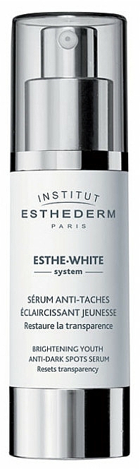 Rozjaśniające serum odmładzające do twarzy - Institut Esthederm Esthe-White System Brightening Youth Anti-Dark Spots Serum — Zdjęcie N1