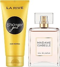 La Rive Madame Isabelle - Zestaw (edp 100 ml + sh/gel 100 ml) — Zdjęcie N2