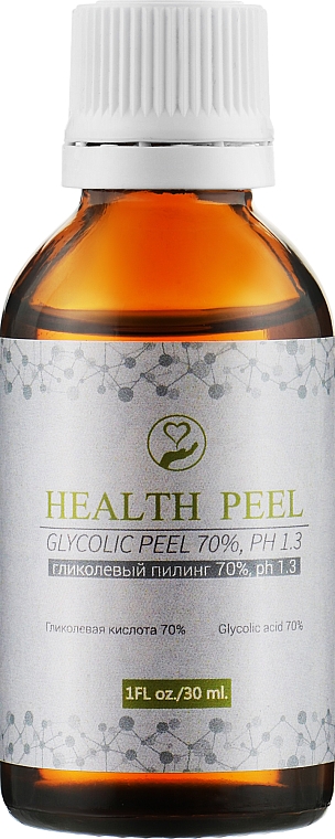 Peeling glikolowy 70% - Health Peel Glycolic Peel, pH 1.3 — Zdjęcie N1