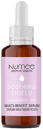 Multifunkcyjne serum do twarzy - Numee Drops Of Benefits Soothing Shield Multi-Benefit Serum — Zdjęcie N1